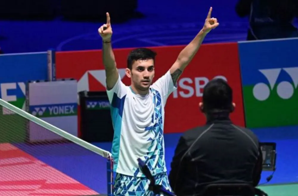 Paris Olympics Badminton : Lakshya Sen ने Paris Olympics में किया बड़ा उलटफेर वर्ल्ड नंबर-3 को हराकर पहुंचे प्री-क्वार्टर फाइनल में