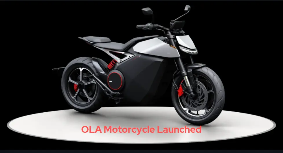 OLA Roadster Motorcycle Launched