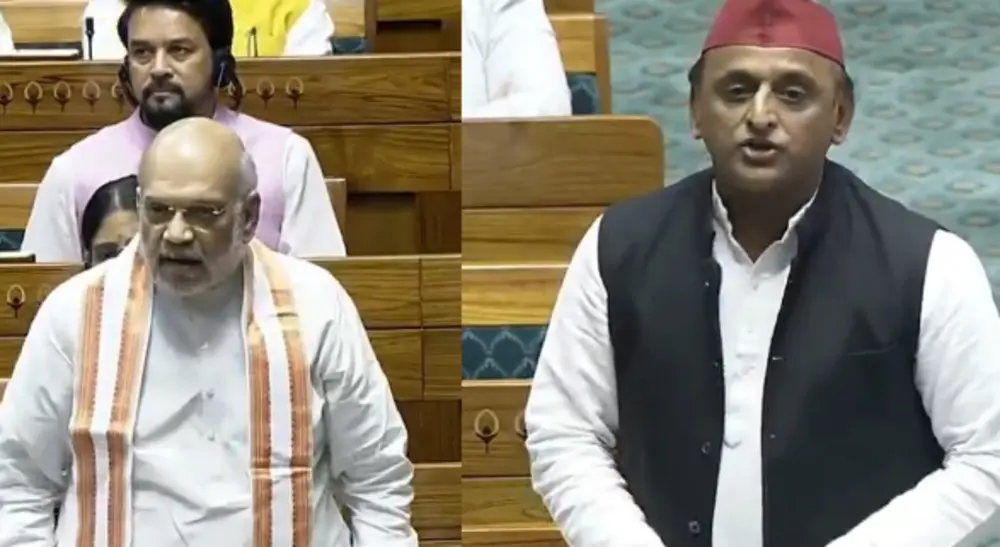 waqf bill  Parliament Akhilesh Yadav: waqf bill पर गरमाई बहस अखिलेश यादव और अमित शाह के बीच तीखी नोकझोंक