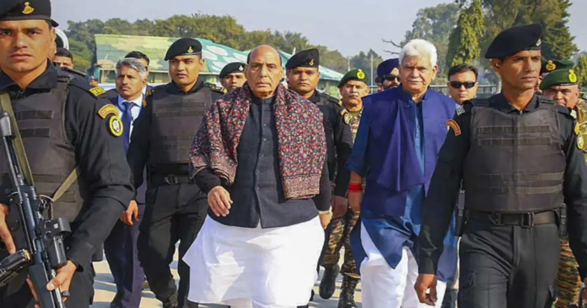 Defence minister Rajnath Singh