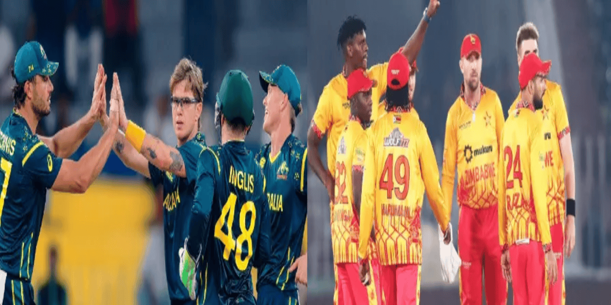 Aus vs Zim T20 World Cup
