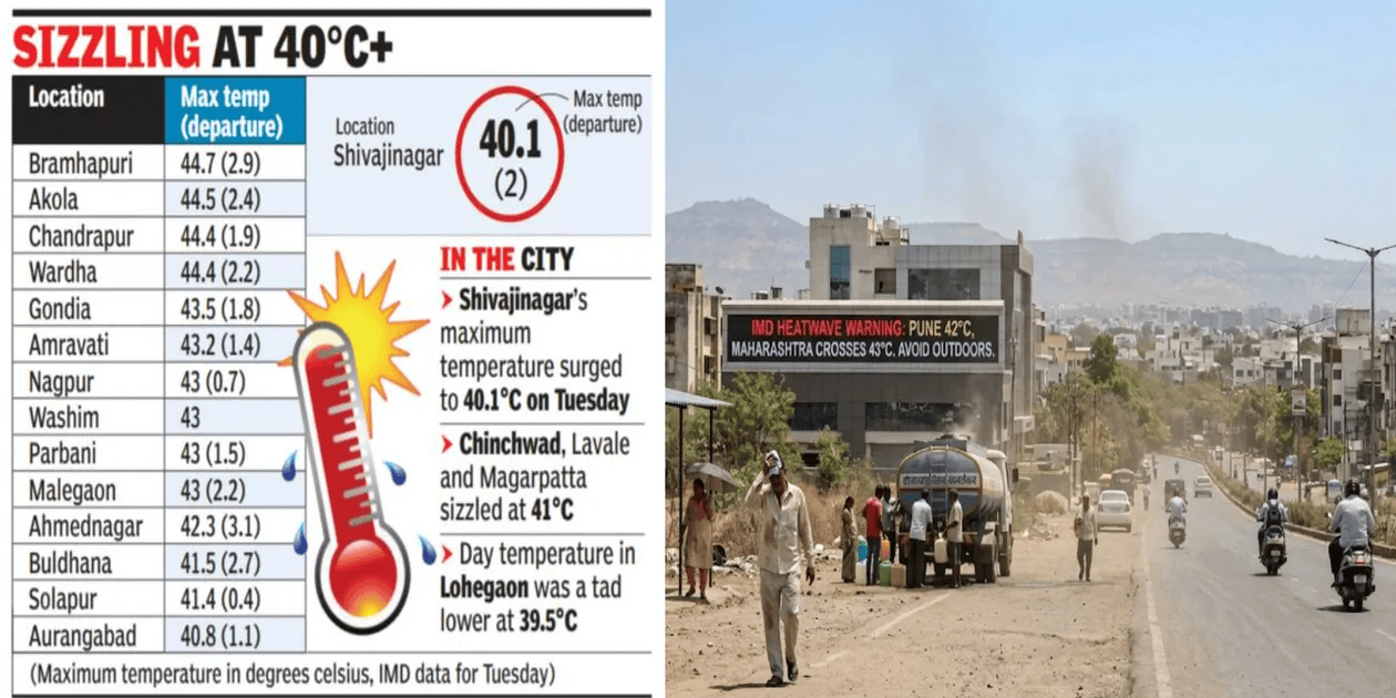 pune high temperature