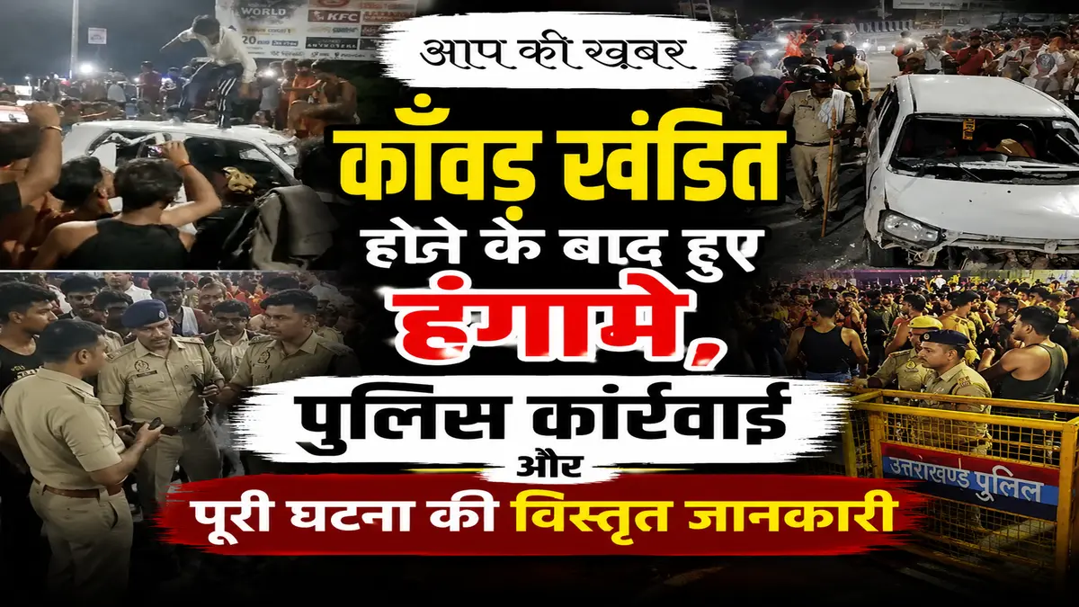 Haridwar furore Kanwariyas